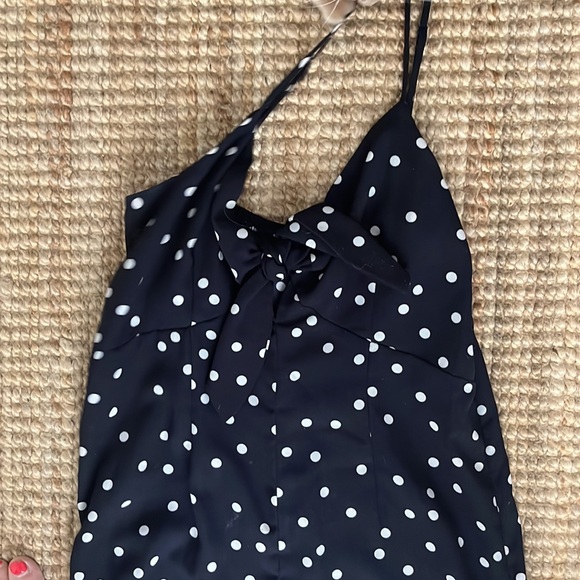 Polka Dot Jumpsuit - Picture 3 of 4